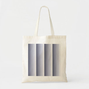 Bolso De Tela Bandas de sombra gris azul