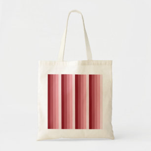 Bolso De Tela Bandas de sombra rojas