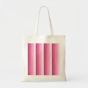 Bolso De Tela Bandas de sombra rosadas