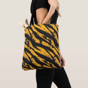 Bolso De Tela Bandas de tigres clásicas urbanas