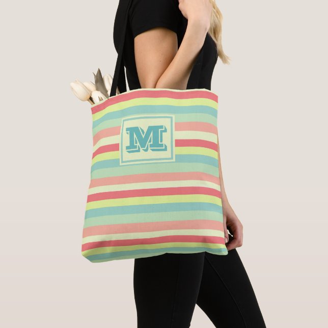 Bolso De Tela Bandas de verano monográficas (Detalle)