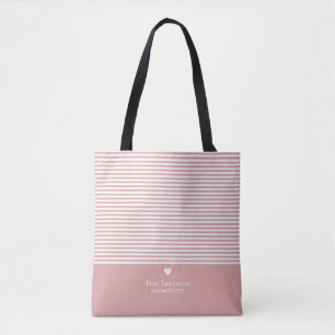 Bolso De Tela Bandas modernas con elegante monograma de alta gam
