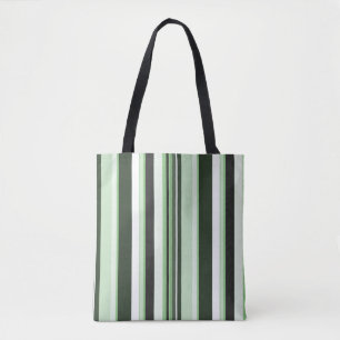 Bolso De Tela Bandas verticales contemporáneas efectivas