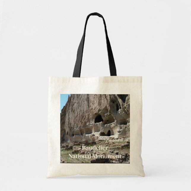 Bolso De Tela Bandelier National Monument Tote Bag (Frente)