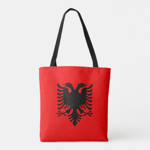 Bolso De Tela Bandera albanesa, Bandera de Albania