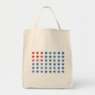 Bolso De Tela Bandera americana apenada