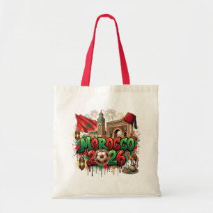 Bolso De Tela Bandera antigua de Marruecos marroquí africana