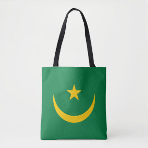 Bolso De Tela Bandera antigua de Mauritania