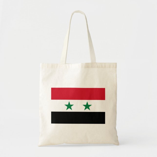 Bolso De Tela Bandera antigua de Siria (Frente)
