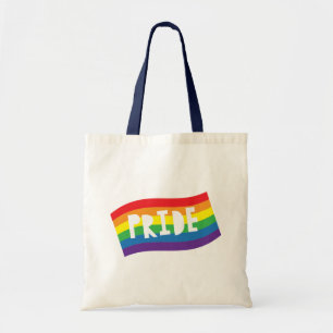 Bolso De Tela Bandera arco iris del orgullo