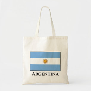 Bolso De Tela Bandera argentina