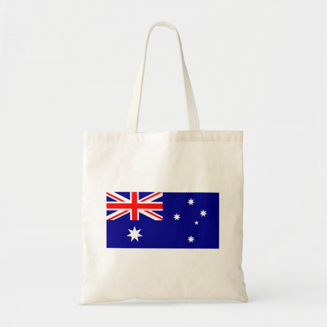 Bolso De Tela Bandera australiana patriótica (Frente)