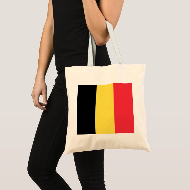 Bolso De Tela Bandera belga (Anverso (producto))