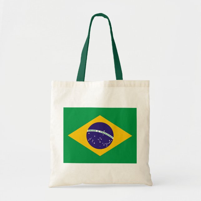 Bolso De Tela Bandera brasileña (Frente)