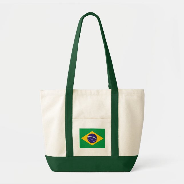 Bolso De Tela Bandera brasileña (Frente)