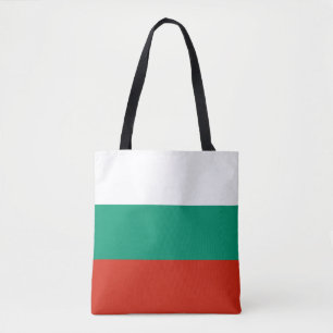 Bolso De Tela Bandera búlgara patriótica
