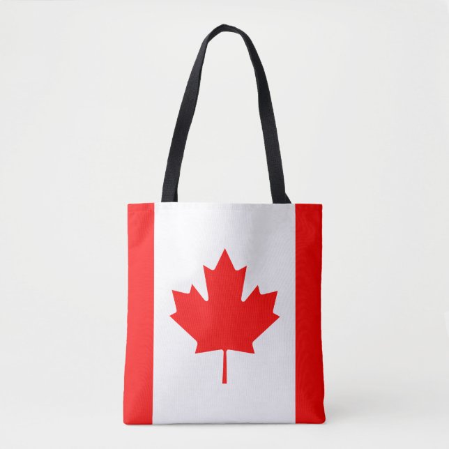 Bolso De Tela Bandera canadiense (Anverso)