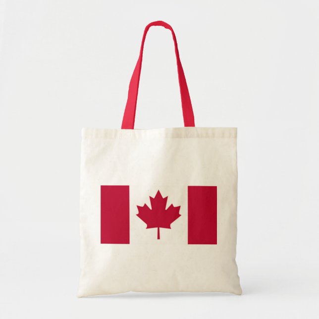 Bolso De Tela Bandera canadiense (Frente)