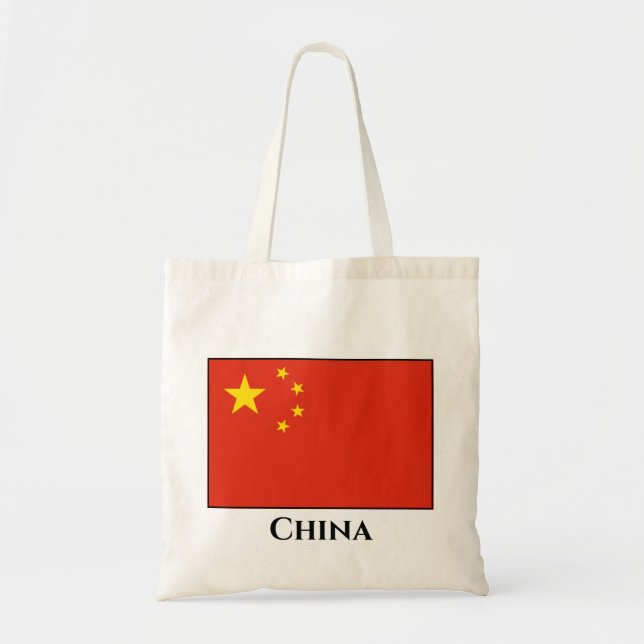 Bolso De Tela Bandera china (Frente)