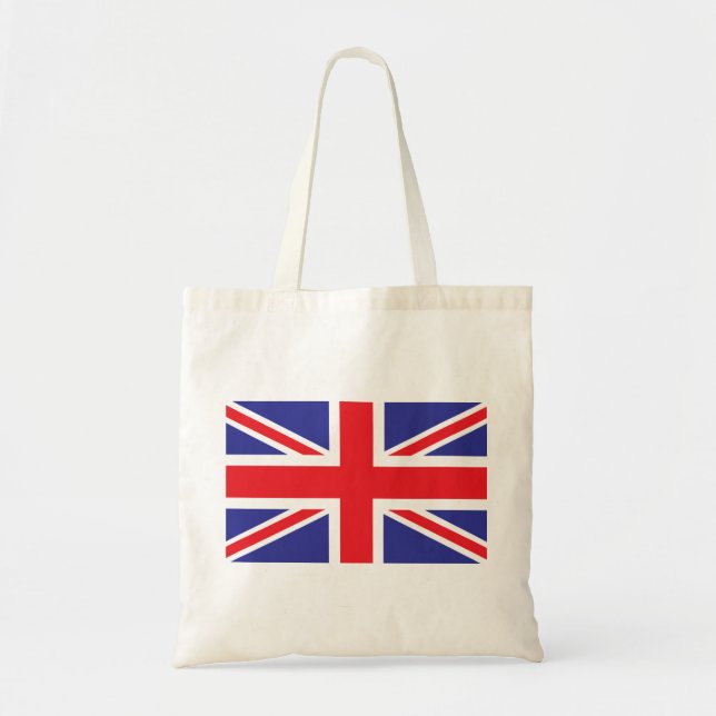 Bolso De Tela Bandera clásica de Union Jack Británicos (Reino (Frente)