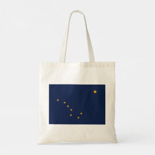 Bolso De Tela Bandera de Alaska