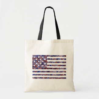 Bolso De Tela Bandera de América Colorida Estrellas y Barras
