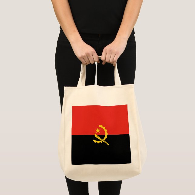 Bolso De Tela Bandera de Angola (Anverso (producto))