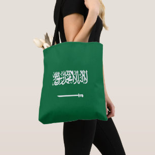 Bolso De Tela Bandera de Arabia Saudita