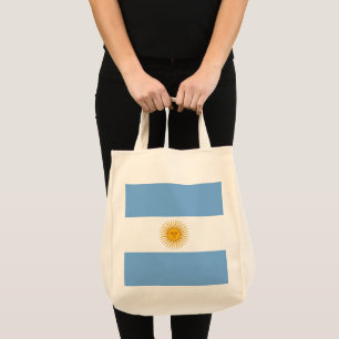 Bolso De Tela Bandera de Argentina