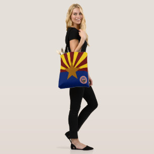 Bolso De Tela Bandera de Arizona