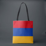 Bolso De Tela Bandera de Armenia<br><div class="desc">Bandera de Armenia</div>