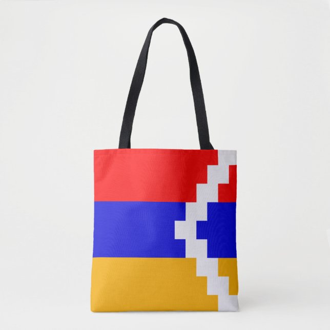 Bolso De Tela Bandera de Artsakh (Nagorno Karabaj) (Anverso)