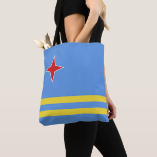 Bolso De Tela Bandera de Aruba