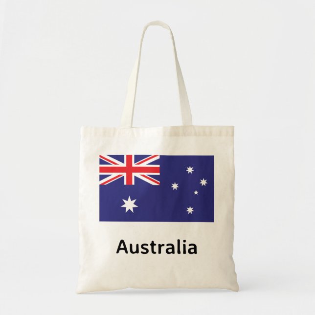 Bolso De Tela Bandera de Australia (Frente)