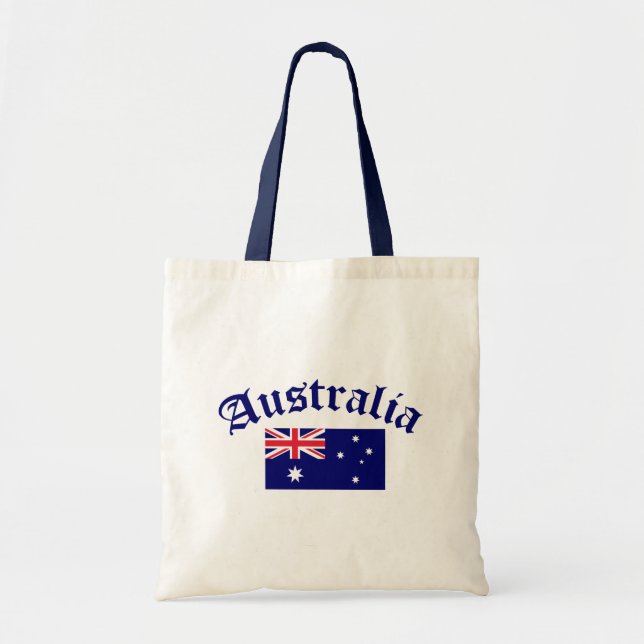 Bolso De Tela Bandera de Australia (Frente)