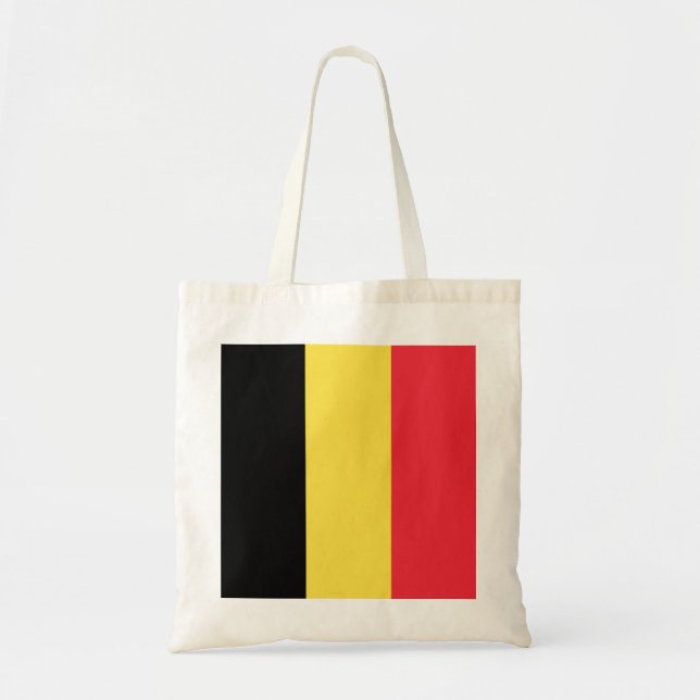 Bolso De Tela Bandera de Bélgica (Frente)