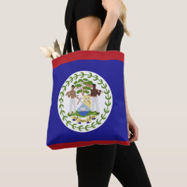 Bolso De Tela Bandera de Belice