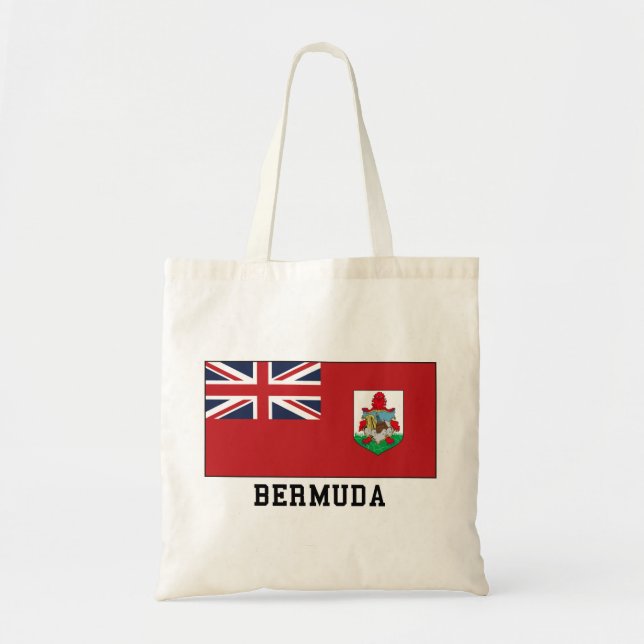 Bolso De Tela Bandera de Bermudas (Frente)