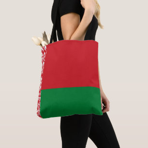 Bolso De Tela Bandera de Bielorrusia
