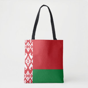 Bolso De Tela Bandera de Bielorrusia