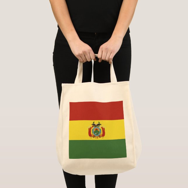 Bolso De Tela Bandera de Bolivia (Anverso (producto))