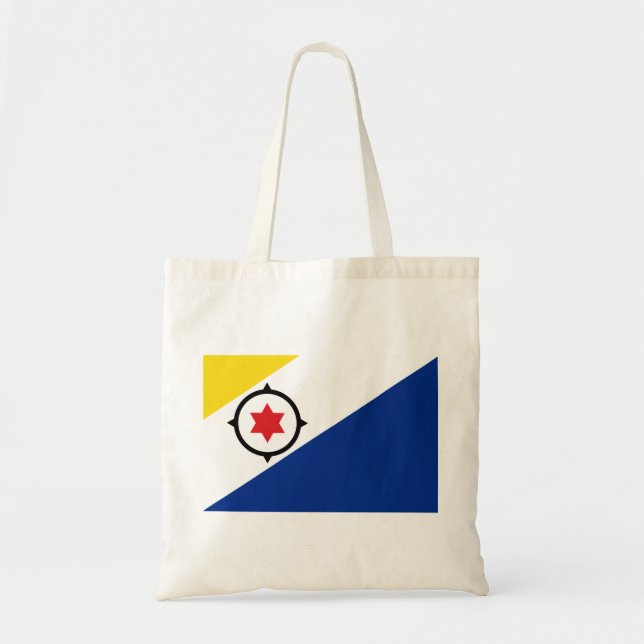 Bolso De Tela Bandera de Bonaire (Frente)