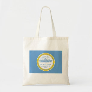 Bolso De Tela Bandera de Boston