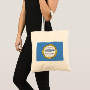 Bolso De Tela Bandera de Boston (Massachusetts)