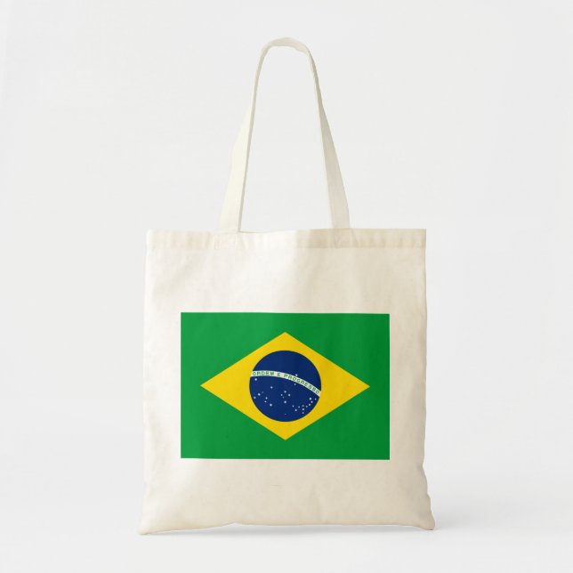 Bolso De Tela Bandera de Brasil (Frente)