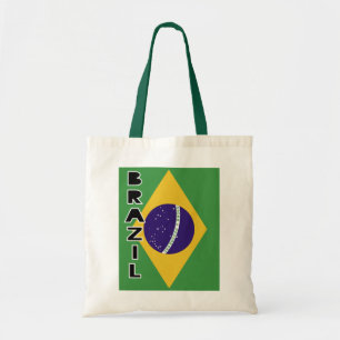 Bolso De Tela Bandera de Brasil