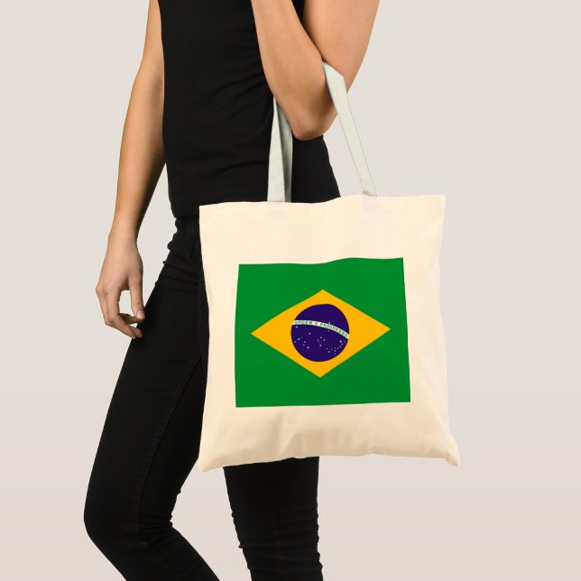 Bolso De Tela Bandera de Brasil (Anverso (producto))