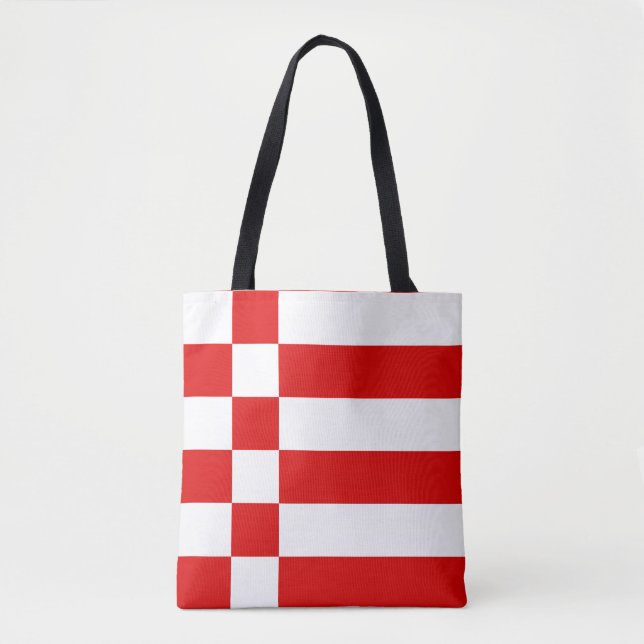 Bolso De Tela Bandera de Bremen Tote Bag (Anverso)