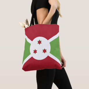 Bolso De Tela Bandera de Burundi