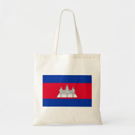 Bolso De Tela Bandera de Camboya